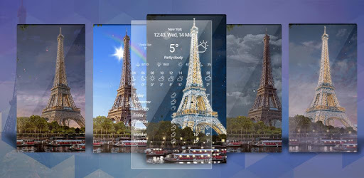 Paris Weather Live Wallpaper PC screenshot