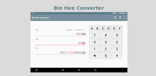 Bin Hex Converter PC screenshot