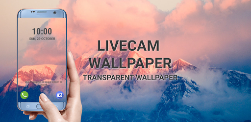 Transparent phone. Livecam Wallpaper PC screenshot