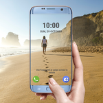 Transparent phone. Livecam Wallpaper icon