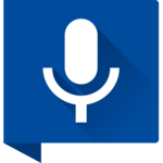 Write SMS by voice icon