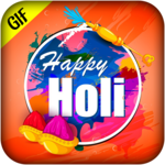 Holi GIF 2018 : Sticker,Emoji,SMS for PC