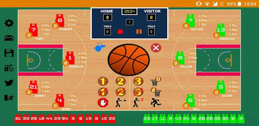 Basketball Stats Assistant PC screenshot