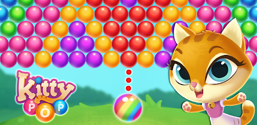 Kitty Pop Bubble Shooter PC screenshot