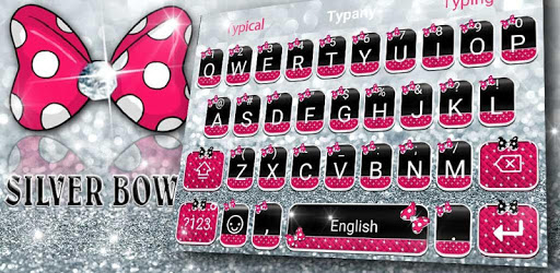 Cute Mini Silver Bow Typany Keyboard PC screenshot Cute Mini Silver Bow Typany Keyboard PC screenshot