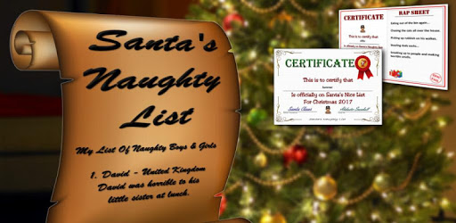 Santa's Naughty List App & Certificates PC screenshot Santa's Naughty List App & Certificates PC screenshot