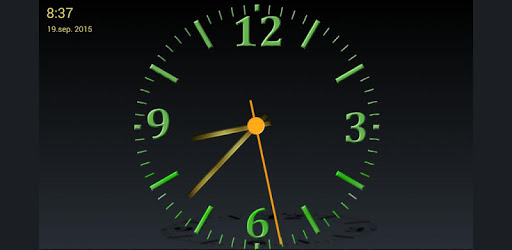 Nice Night Clock with Alarm and Light PC screenshot
