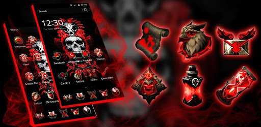 Red Blood Skull Launcher PC screenshot Red Blood Skull Launcher PC screenshot