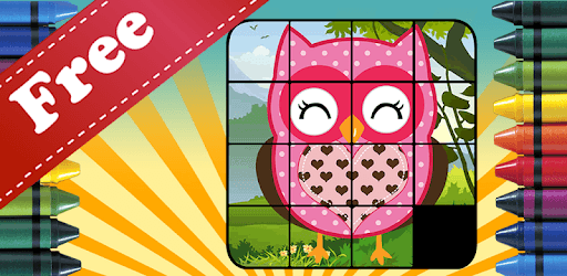 Sliding Puzzle Owls PC screenshot