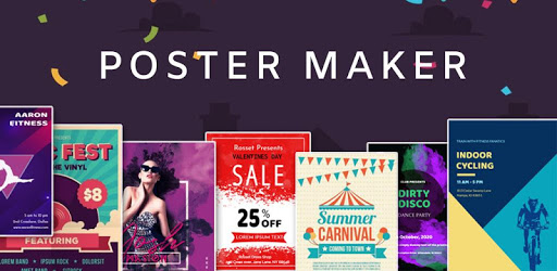 Poster Maker Flyer Maker 2019 free Ads Page Design PC screenshot
