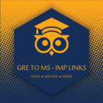 GRE to MS - Imp Links for PC