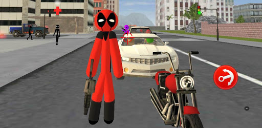 Stickman Deadpool Rope Hero PC screenshot