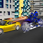 Police Moto Robot Car Chase for PC