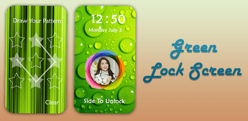 Green Lock Screen PC screenshot