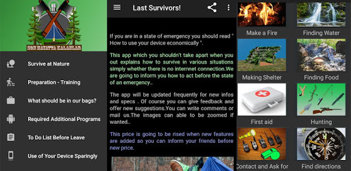 Survival App - Last Survivors PC screenshot