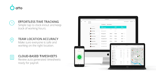 Atto - Employee Time and Location Tracking PC screenshot Atto - Employee Time and Location Tracking PC screenshot