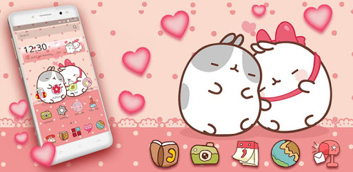 Cute Kitty Love Theme PC screenshot