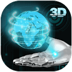 Transparent Earth 3D Theme for PC Transparent Earth 3D Theme for PC