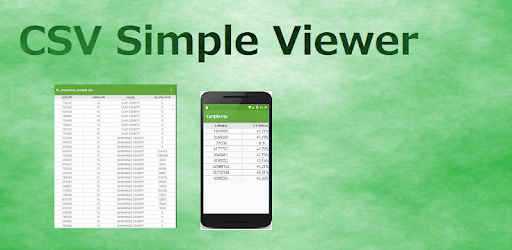 CSV Simple Viewer PC screenshot CSV Simple Viewer PC screenshot