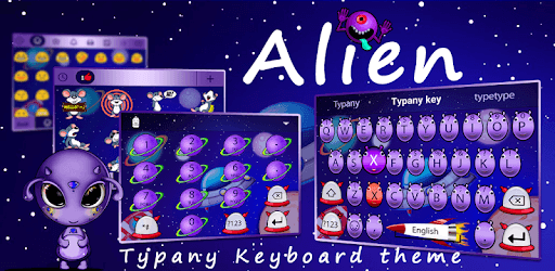 Alien Invasion Theme Keyboard PC screenshot