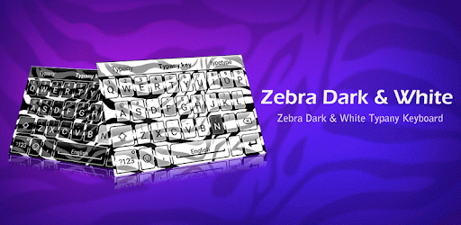 Zebra Dark Theme  Keyboard PC screenshot