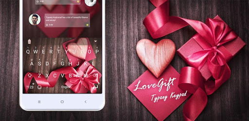 Love Gift Theme&Emoji Keyboard PC screenshot