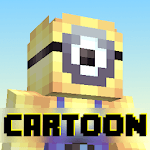 Cartoon Skins for Minecraft PE for PC