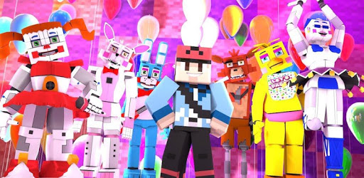 Skins from FNaF Sister Location for Minecraft PE PC screenshot