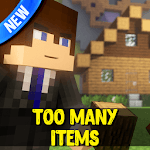 Too may items mod for MCPE for PC Too may items mod for MCPE for PC