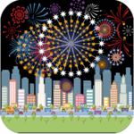 Toddlers Fireworks New Years icon