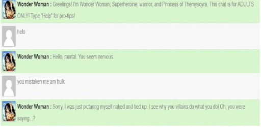 WonderWoman Chat App PC screenshot