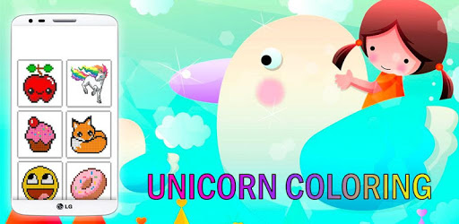 The Pixel Unicorn Coloring PC screenshot