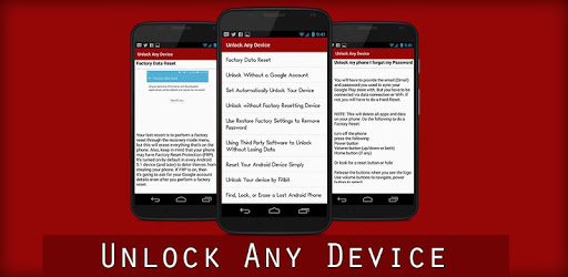 Unlock Any Device Guide 2018: PC screenshot Unlock Any Device Guide 2018: PC screenshot