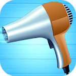 Relaxing hair dryer (sound effect) icon