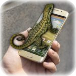Lizard in phone for PC Lizard in phone for PC