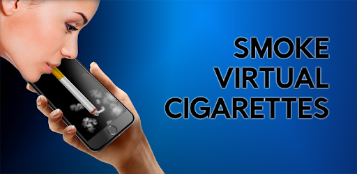 Smoke a virtual cigarette PC screenshot
