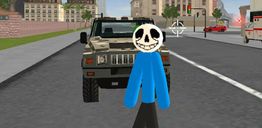 Sans Stickman Rope Hero Simulator PC screenshot Sans Stickman Rope Hero Simulator PC screenshot