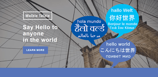 hello world walkie talkie PC screenshot