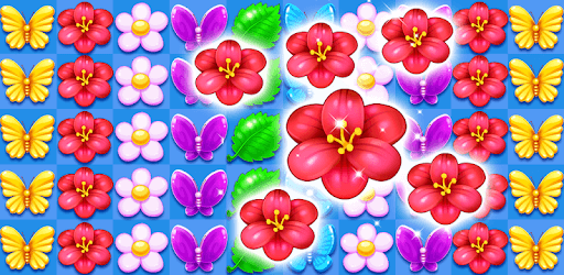 Butterfly Flower Free Match PC screenshot