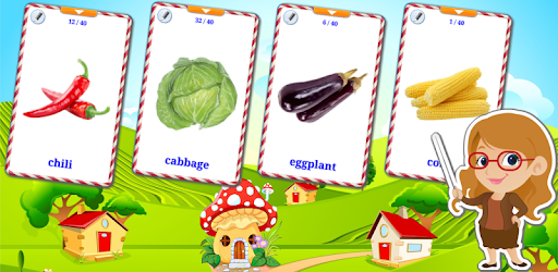 Vegetables Flashcards V2 PC screenshot