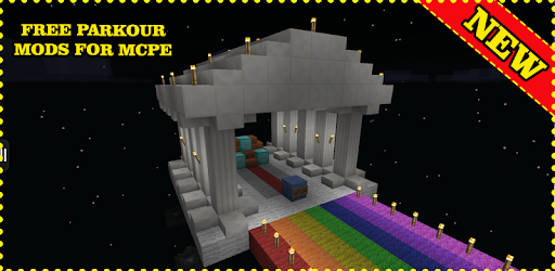 Parkour Mod for MCPE PC screenshot Parkour Mod for MCPE PC screenshot