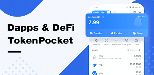TokenPocket Wallet. BTC, ETH, BSC, HECO, TRON, DOT PC screenshot