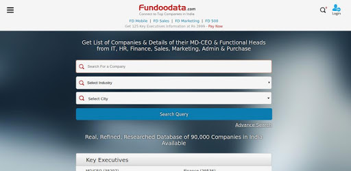 Fundoodata: Connect with Top Companies In India PC screenshot Fundoodata: Connect with Top Companies In India PC screenshot
