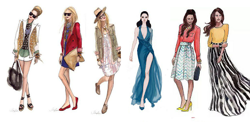 Fashion design sample PC screenshot Fashion design sample PC screenshot