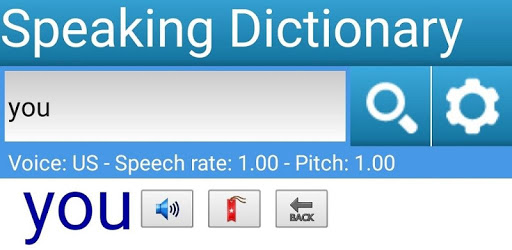 Speaking Dictionary PC screenshot