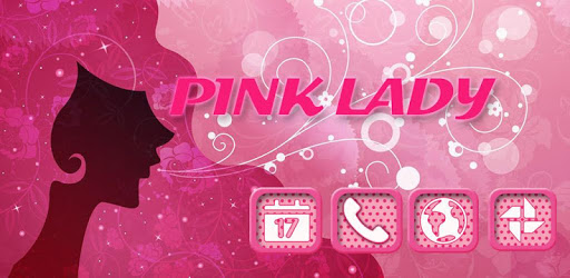 Pink Lady Theme PC screenshot