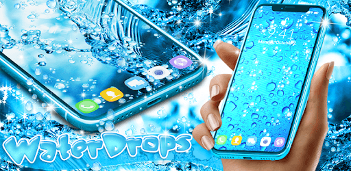 Water drops live wallpaper PC screenshot