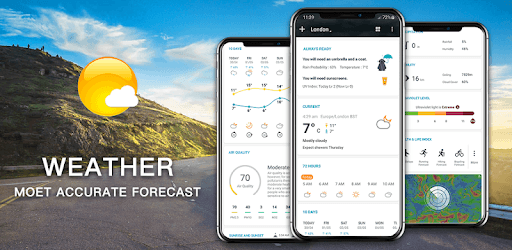 Weather - Live weather & Radar app PC screenshot