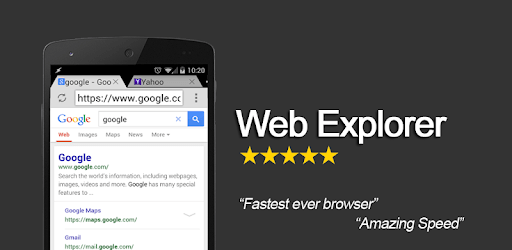 Web Browser & Explorer PC screenshot