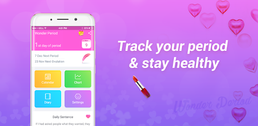 Period Tracker Wonder, Fertile, Ovulation Calendar PC screenshot